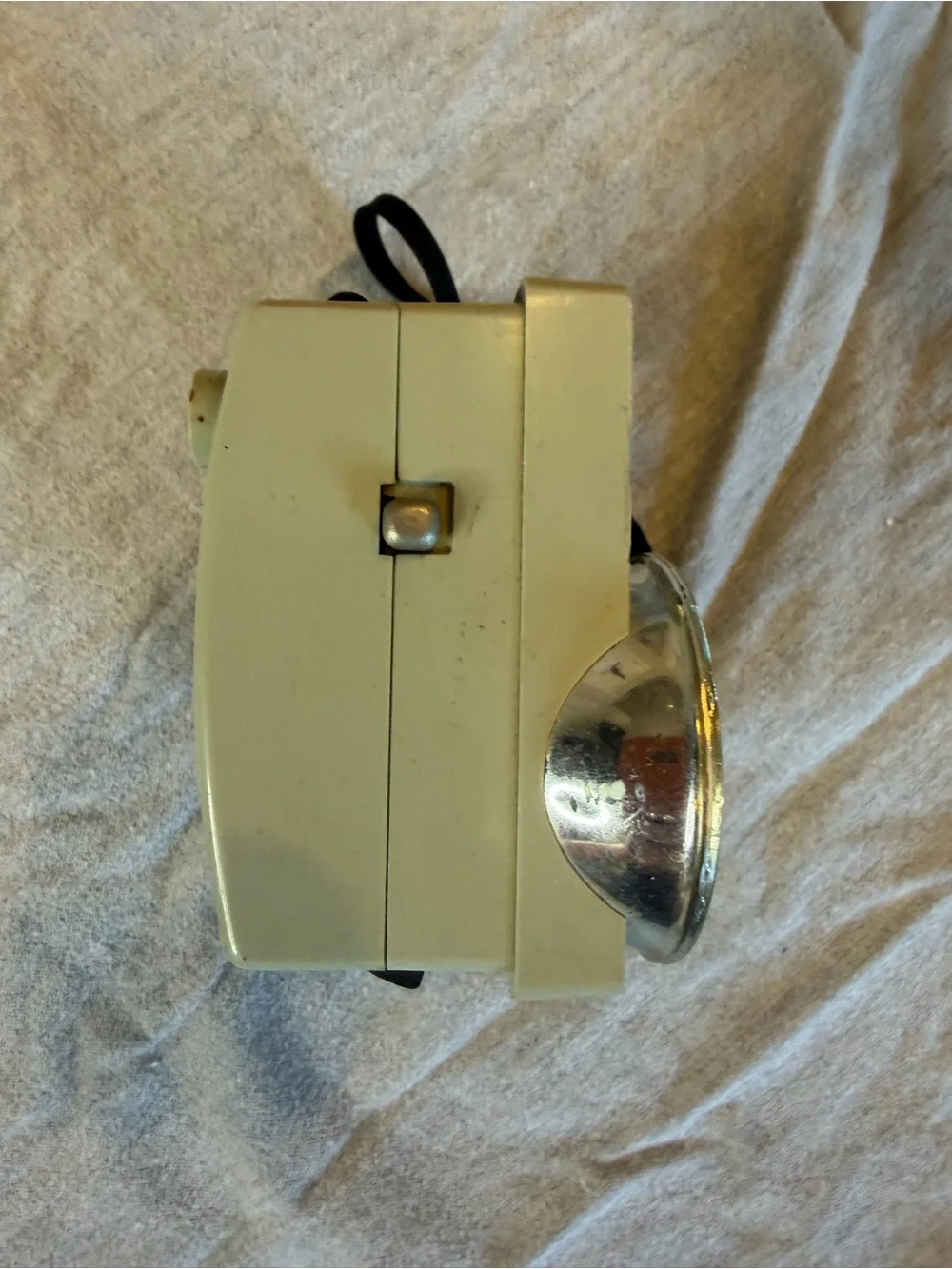 Kodak Brownie Starmite film camera in Silver and Gray with Chrome Flash